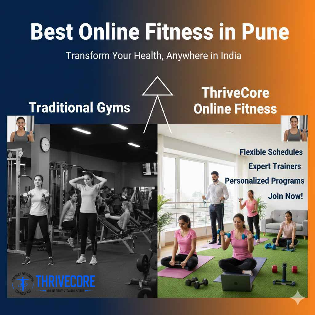 Best Online Fitness in Pune | Thrivecore Fitness Center