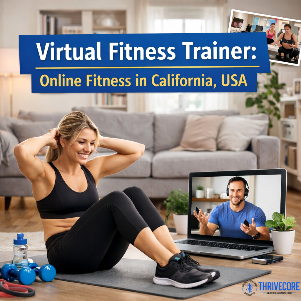 Virtual Fitness Trainer: Online Fitness in California, USA