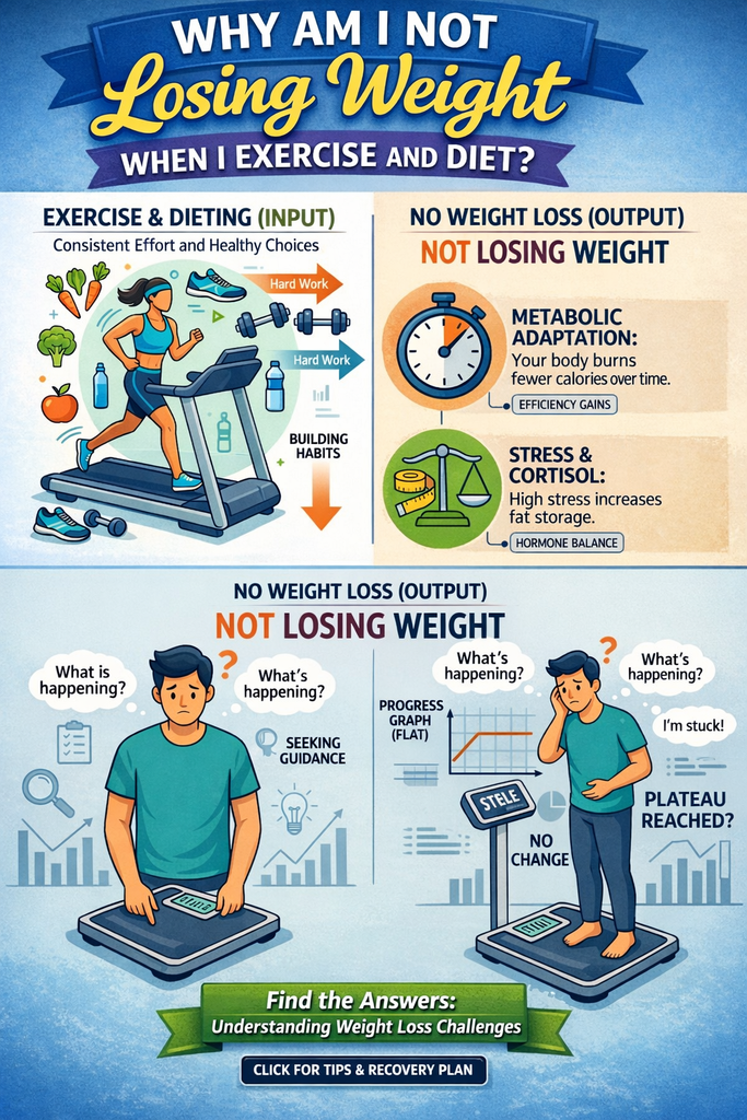 Why Am I Not Losing Weight When I Exercise and Diet