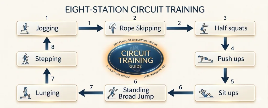 The Ultimate 8-Step Circuit Training Routine