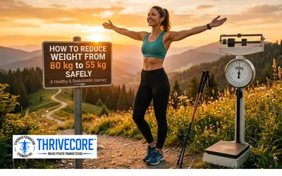 How to Reduce Weight from 80 kg to 55 kg Safely 