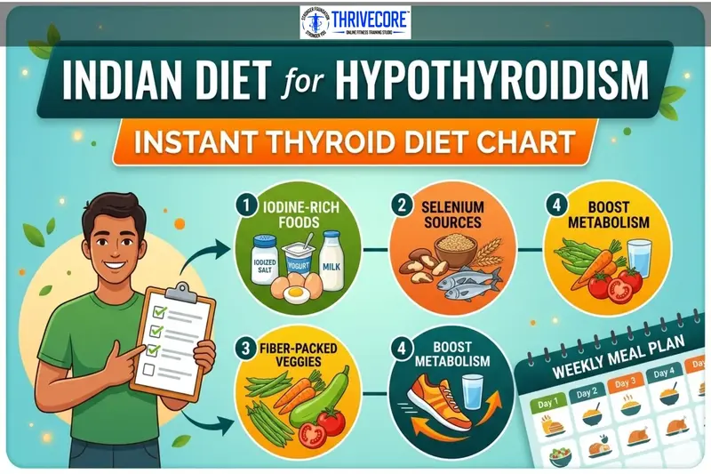 Indian Diet for Hypothyroidism-Instant Thyroid Diet Chart
