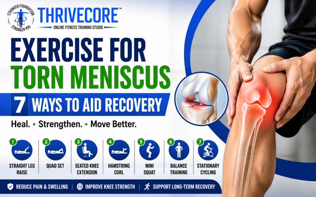 Exercise for Torn Meniscus – 7 Ways To Aid Recovery
