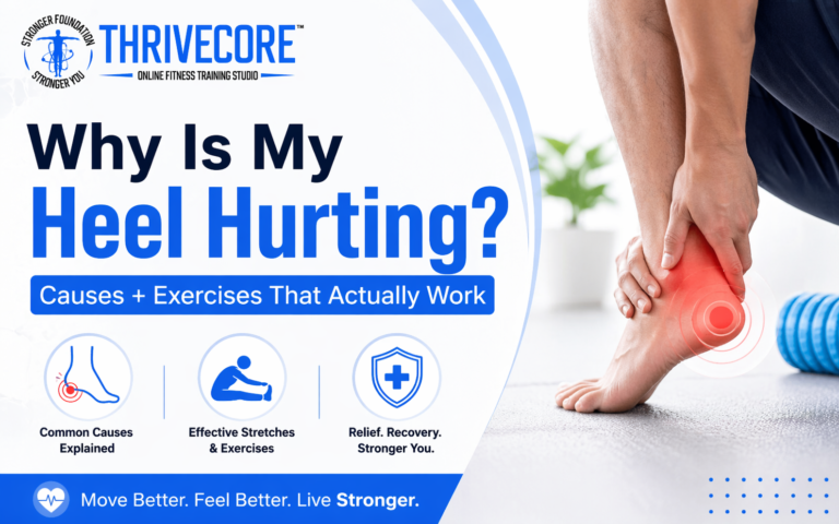 Why Is My Heel Hurting? Causes + Exercises That Actually Work
