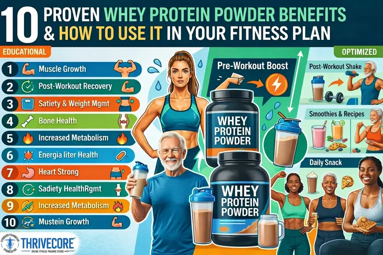 10 Proven Whey Protein Powder Benefits