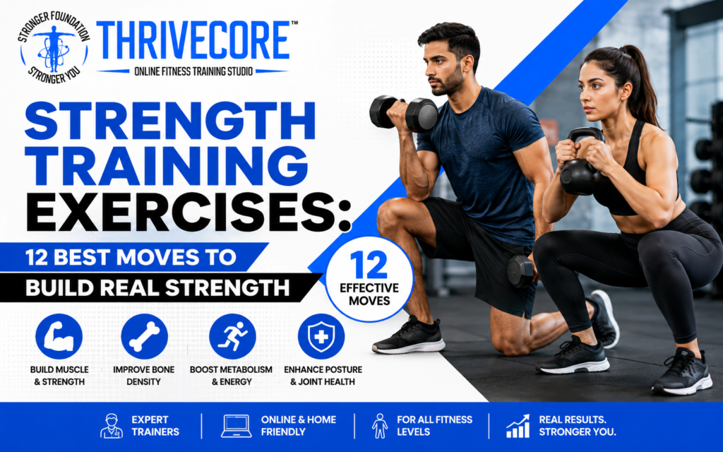 Strength Training Exercises: 12 Best Moves to Build Real Strength