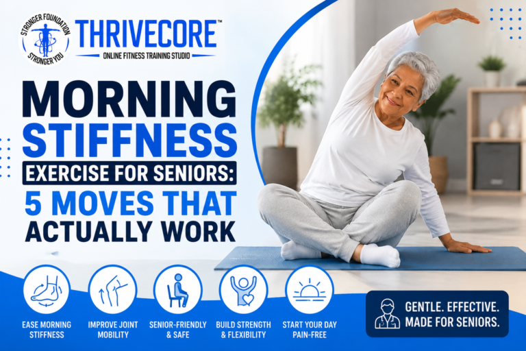 Morning Stiffness Exercise for Seniors: 5 Moves That Actually Work