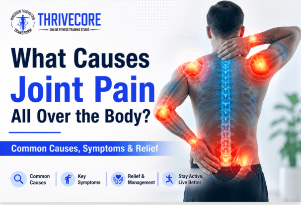 What Causes Joint Pain All Over the Body? Common Causes, Symptoms & Relief