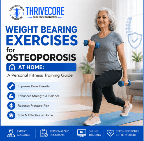 Weight Bearing Exercises for Osteoporosis at Home: A Personal Fitness Training Guide