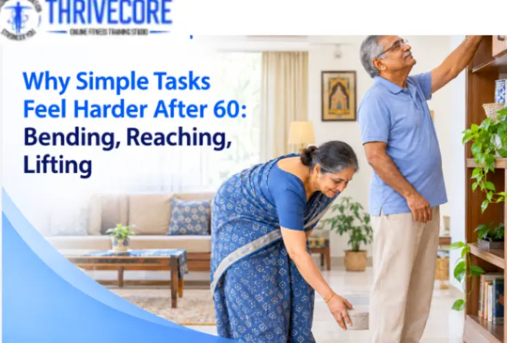 Why Simple Tasks Feel Harder After 60: Bending, Reaching, Lifting