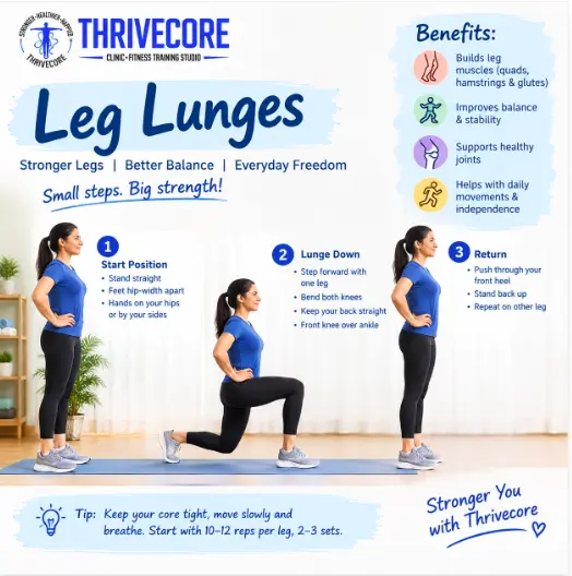 Leg Lunges Exercise